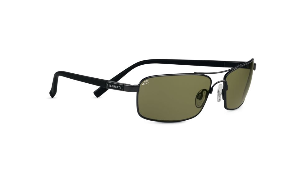 Serengeti Pareto Sunglasses - Hematite Frame, Polar PhD 555nm Lenses 7574