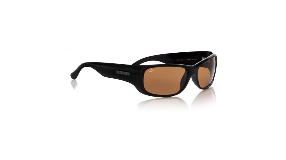 Serengeti Bocca Rx Sunglasses Shiny Black Frame 7057