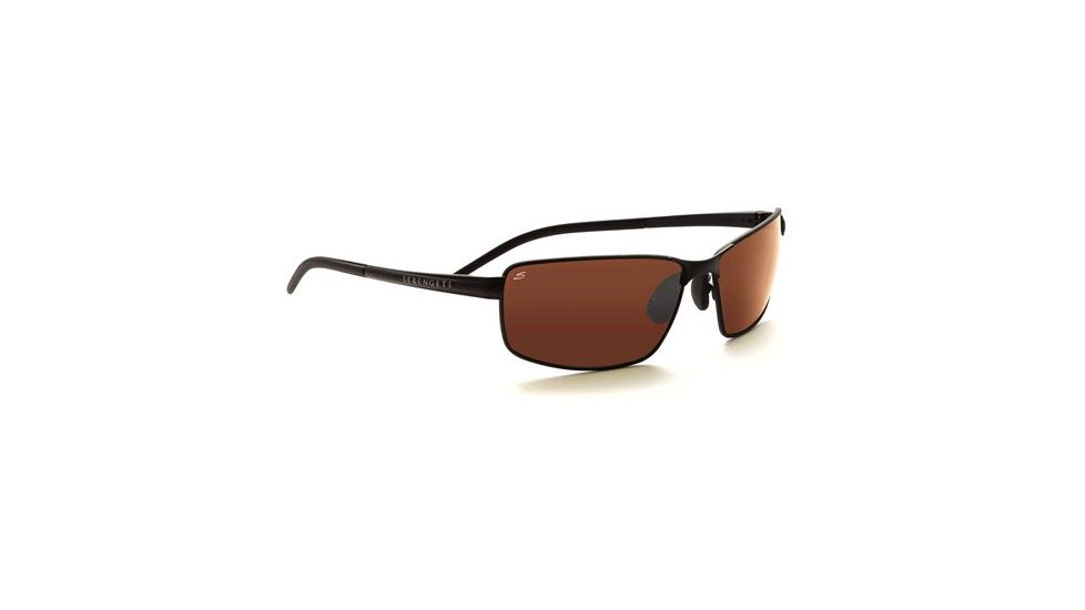 Serengeti Lizzano Progressive Sunglasses, Satin Black Frame, 7435