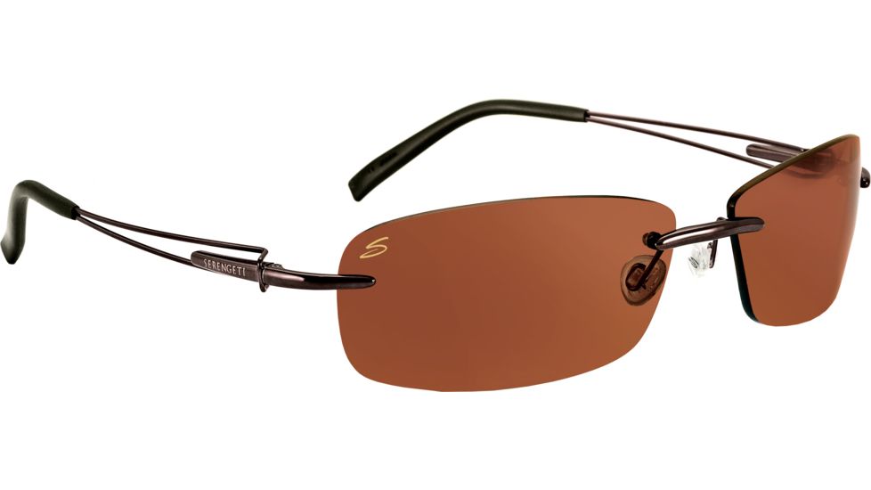 Serengeti Mare Sunglasses, Espresso Frame, Polar PhD Drivers Lens 7348