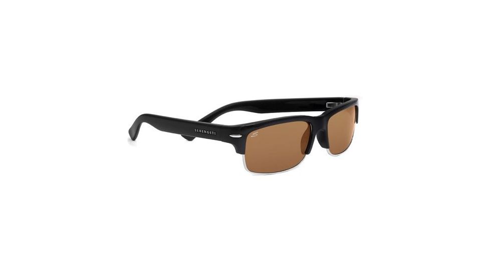 Serengeti Vasio Rx Sunglasses Shiny Black Frame