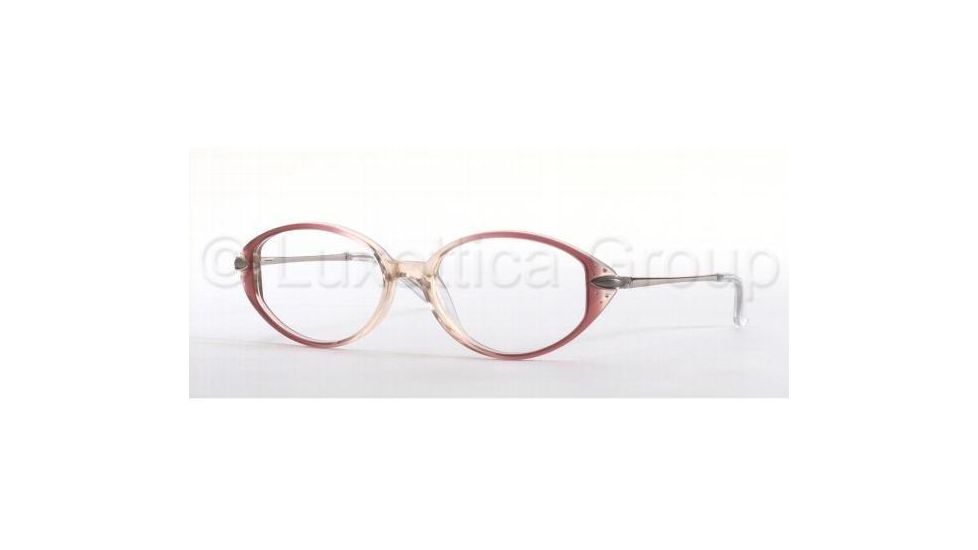 Sferoflex Eyeglasses SF1512B with No-Line Progressive Rx Prescription Lenses C204-5216 - Faded Purple On Crysta 