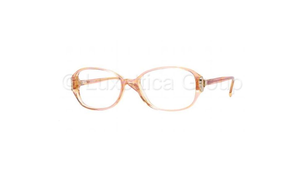 Sferoflex SF1525B Bifocal Eyeglasses Top Striped Pink/Yellow Tr. Frame / 52 mm Prescription Lenses, C406-5216, Select Frame Color / Lens Top Striped Pink/Yellow Tr. Frame / 52 mm Prescription Lenses
