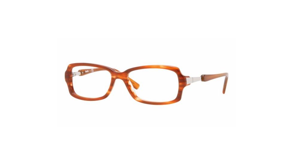 Sferoflex SF1544 SV Prescription Eyeglasses Brown Havana Transparent Frame / 51 mm Prescription Lenses, C505-5115