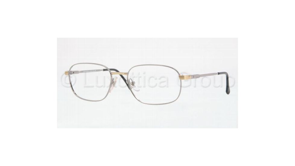 Sferoflex SF2081 SV Prescription Eyeglasses Silver-Gold Frame / 51 mm Prescription Lenses, 131-5118, Select Frame Color / Lens Diameter Silver-Gold Frame / 51 mm Prescription Lenses