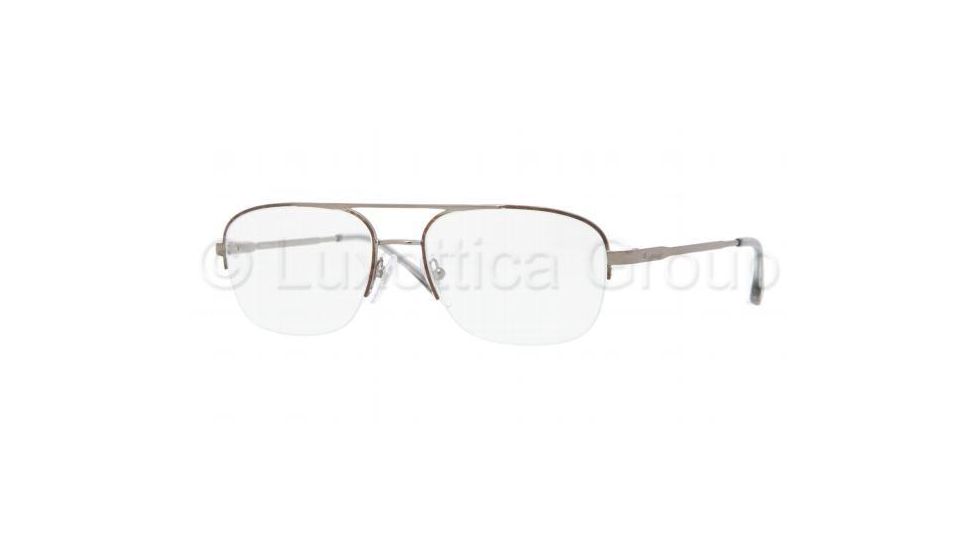 Sferoflex SF2245 Single Vision Prescription Eyeglasses S695-5417 - Matte Gunmetal Frame, Demo Lens Lenses