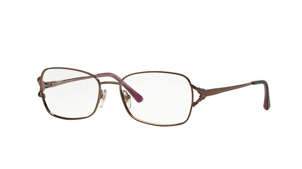 Sferoflex SF2576 Progressive Prescription Eyeglasses 501-52 - Dark Brown Frame