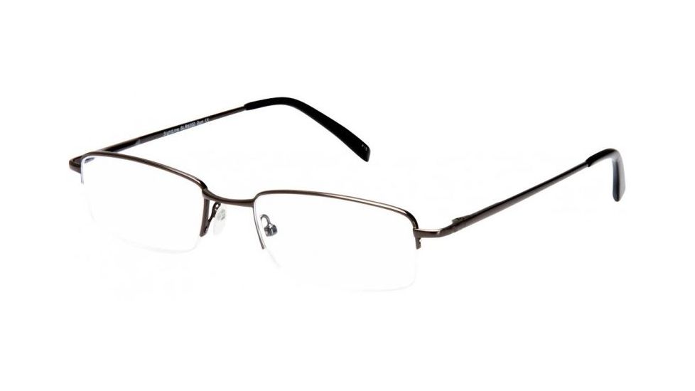Sightline 6000 Single Vision Prescription Eyeglasses, Gunmetal Frame, SLR6000GN100SV