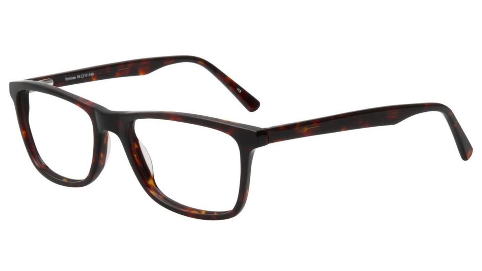 Sightline Chris Single Vision Prescription Eyeglasses, Tortoise Frame, SLPCRSTORT100SV