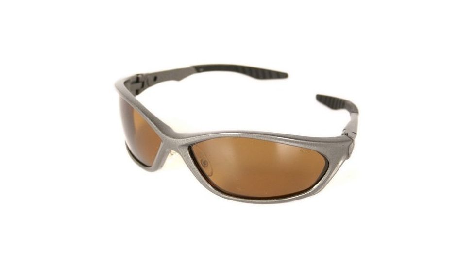 Silencio Polar Blue Polarized Sunglasses w/Gunmetal Frame &amp; Brown Lens 3014951