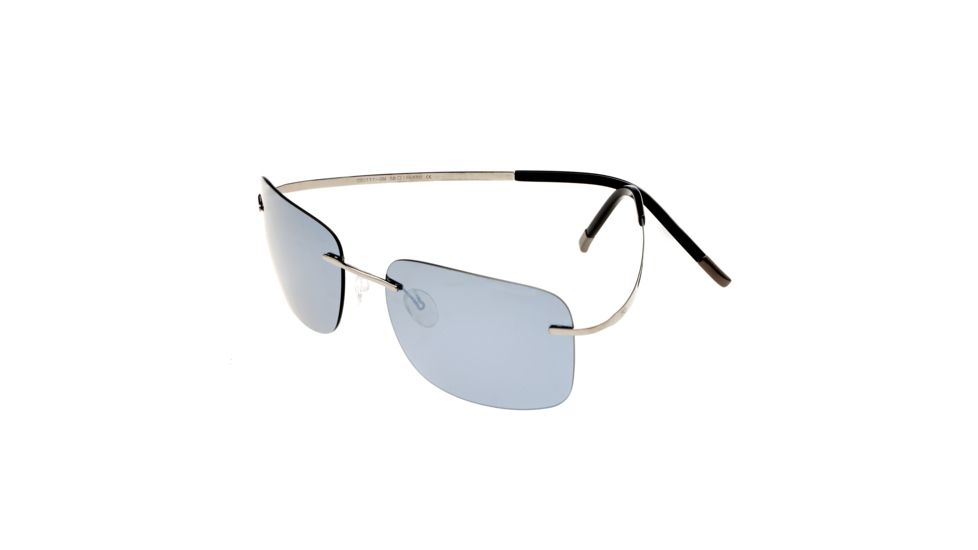 Simplify Ashton Polarized Sunglasses, Gunmetal/Silver, One Size, SSU111-GM