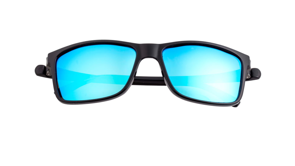 Simplify Ellis Polarized Sunglasses - Unisex, Black/Blue, One Size, SSU123-BL