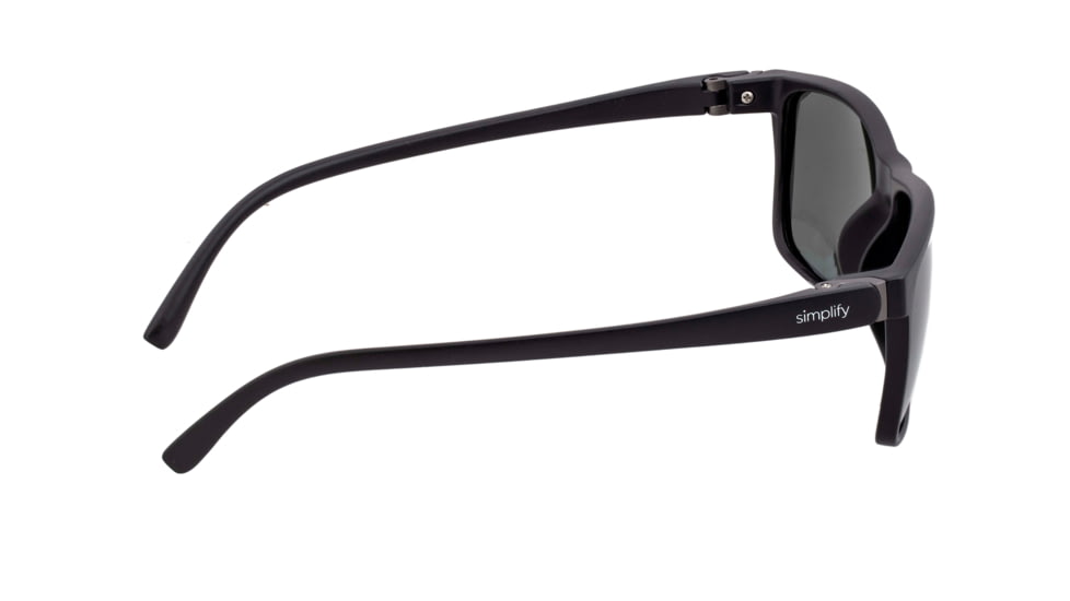 Simplify Ellis Polarized Sunglasses - Unisex, Gloss Black/Black, One Size, SSU123-BK