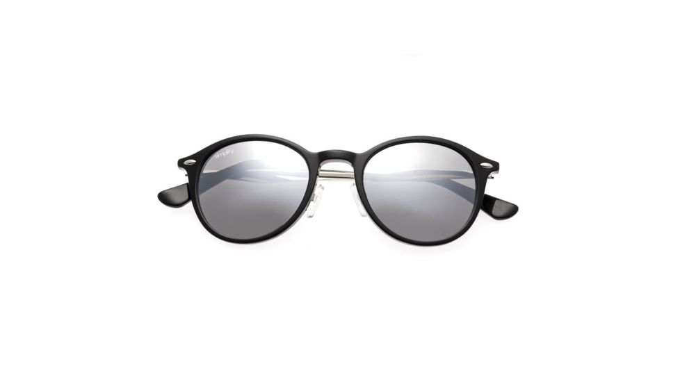 Simplify Reynolds Single Vision Prescription Sunglasses, Black Frame, SSU108-BKSV