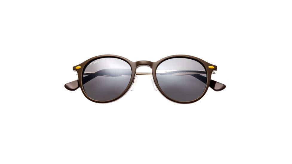 Simplify Reynolds Single Vision Prescription Sunglasses, Brown Frame, SSU108-BNSV