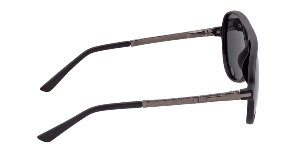 Simplify Spencer Polarized Sunglasses - Unisex, Matte Black/Black, One Size, SSU120-BN