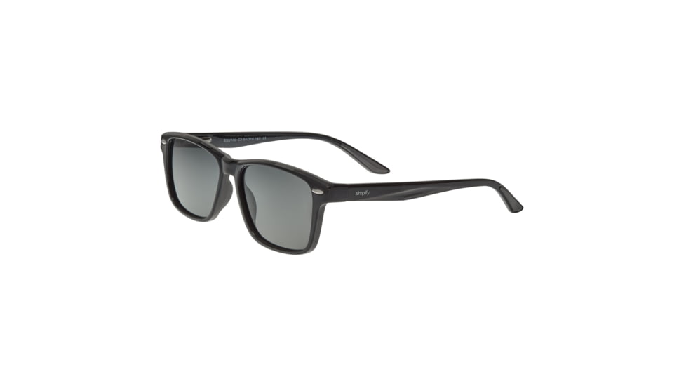 Simplify Wilder Polarized Sunglasses, Black Frame, Black Lens, Black/Black, One Size, SSU130-C2