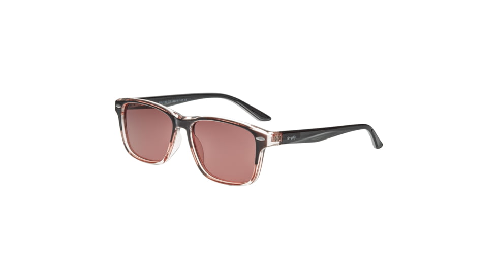 Simplify Wilder Polarized Sunglasses, Pink Frame, Pink Lens, Pink/Pink, One Size, SSU130-C6