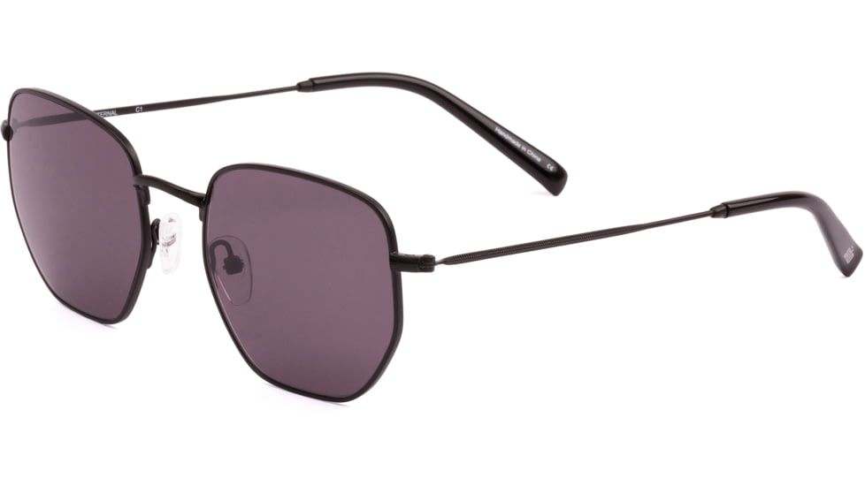 Sito Eternal Sunglasses, Matte Black/Black Frame, Iron Grey Polarized Lens, SIETL005P