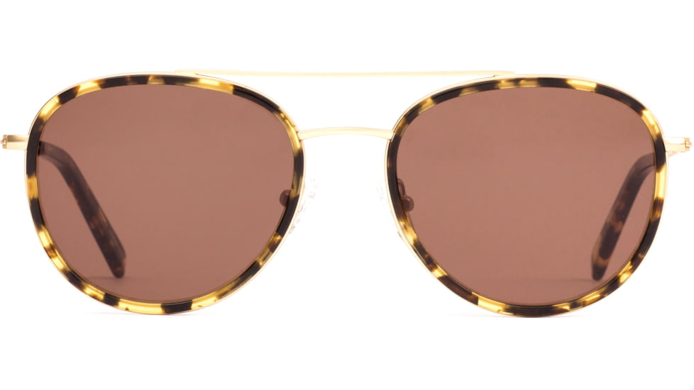 Sito Kitsch Sunglasses, Honey Tort Frame, Gold/Brown Polarized Lens, SIKTH005P