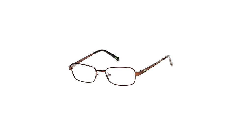 Skechers SE1124 Eyeglass Frames - Matte Dark Brown Frame Color