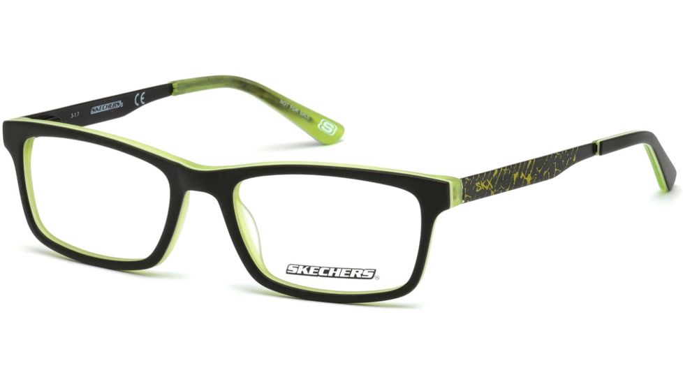 Skechers SE1150 Eyeglass Frames - Matte Dark Green Frame Color
