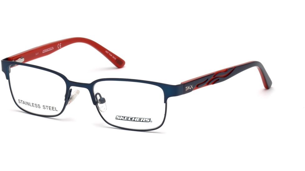 Skechers SE1151 Eyeglass Frames - Matte Blue Frame Color