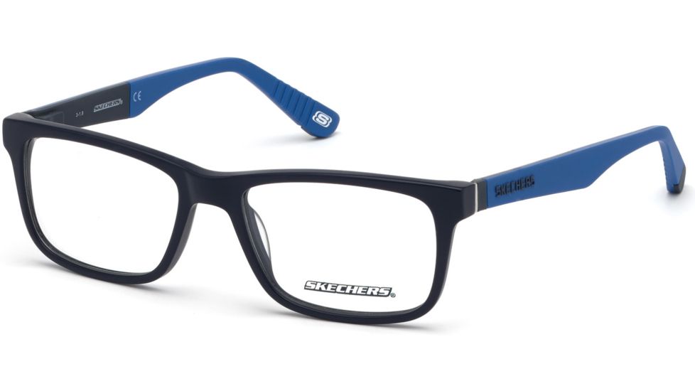 Skechers SE1158 Eyeglass Frames - Matte Blue Frame Color