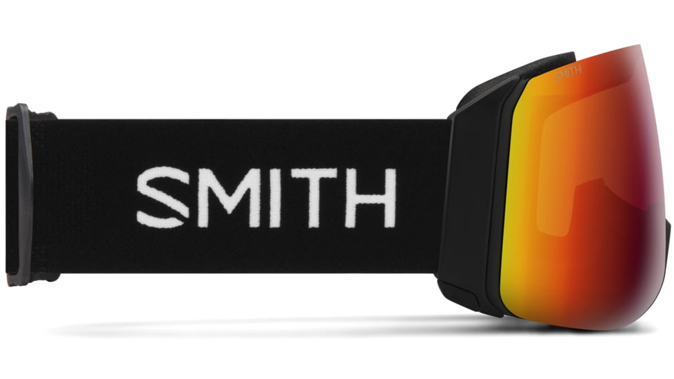 Smith 4D Mag XL Goggle, MAG Series, Black, ChromaPop Sun Red Mirror Lens, M007830JX996K