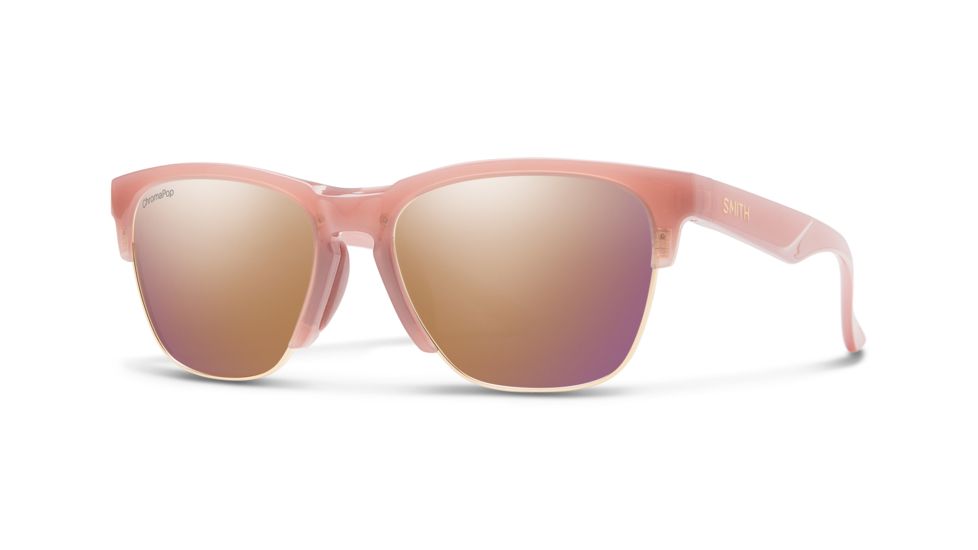 Smith Haywire Sunglasses, Coffee Frame, Chromapop Rose Gold Lens, 201518F4555DU