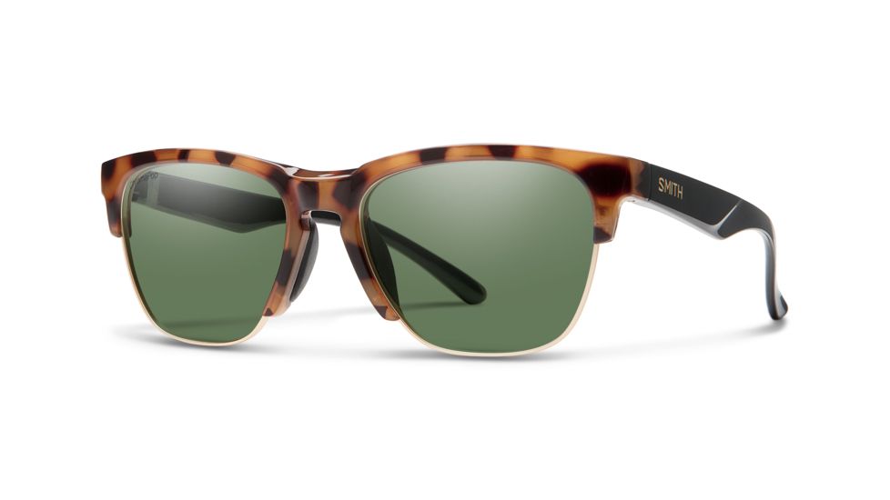Smith Haywire Sunglasses, Honey Tort Frame, Chromapop Gray Green Lens, 201518581551H