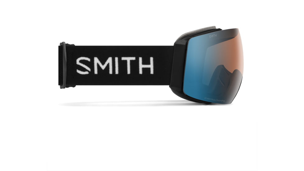 Smith I/O Mag Goggle, MAG Series, Black, ChromaPop Pro Photochromic Blue Mirror Lens, M004270JX994L