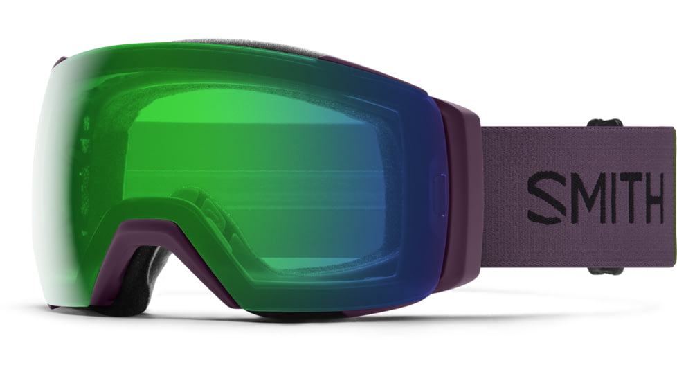 Smith I/O Mag Xl Low Bridge Fit Googles, ChromaPop Everyday Green Mirror, Amethyst Colorblock, M007230IZ99XP