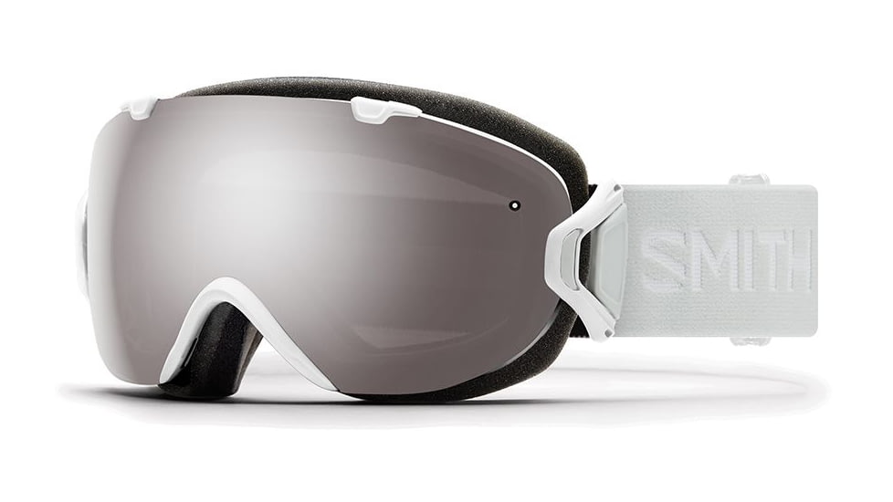 Smith I/OS Snow Goggles - Womens, White Vapor, Chromapop Sun Platinum Mirror Lens, IS7CPPWHV19