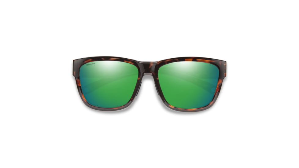Smith Joya Sunglasses, Tortoise Frame, ChromaPop Polarized Green Mirror Lens, 2043159N456UI