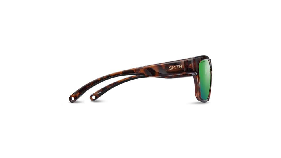 Smith Joya Sunglasses, Tortoise Frame, ChromaPop Polarized Green Mirror Lens, 2043159N456UI