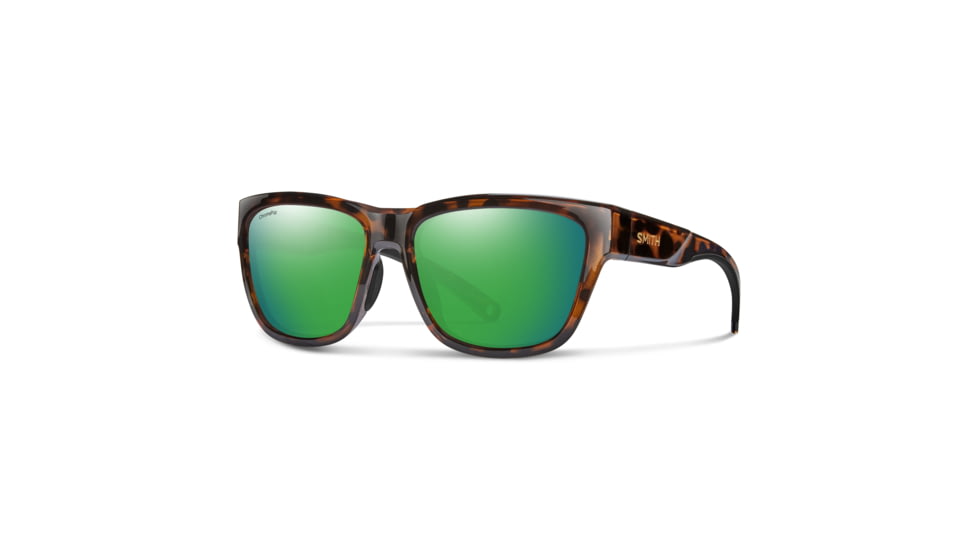 Smith Joya Sunglasses, Tortoise Frame, ChromaPop Polarized Green Mirror Lens, 2043159N456UI