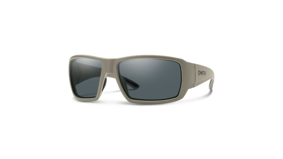 Smith Operators Choice Elite Sunglasses, Tan 499 Frame, Polarized Gray Lens, 203372YZ462M9
