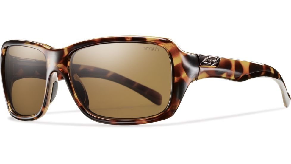Smith Optics Brooklyn Sunglasses - Vintage Tortoise Frame, Polarized Brown Lenses BKPPBRTT