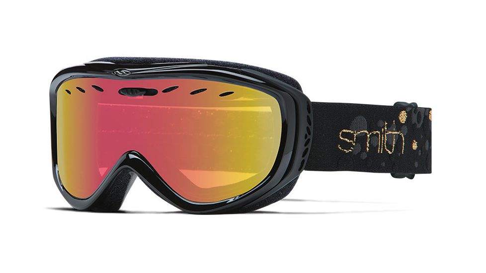 Smith Optics Cadence Goggle Black/Gold Fridays Frame/Red Sensor/RC36 Lens CD4RZKGF15