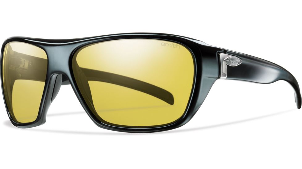 Smith Optics Chief Sunglasses, Black/Polar Low Light Ignitor Techlite Glass Lenses CFGPLLBK