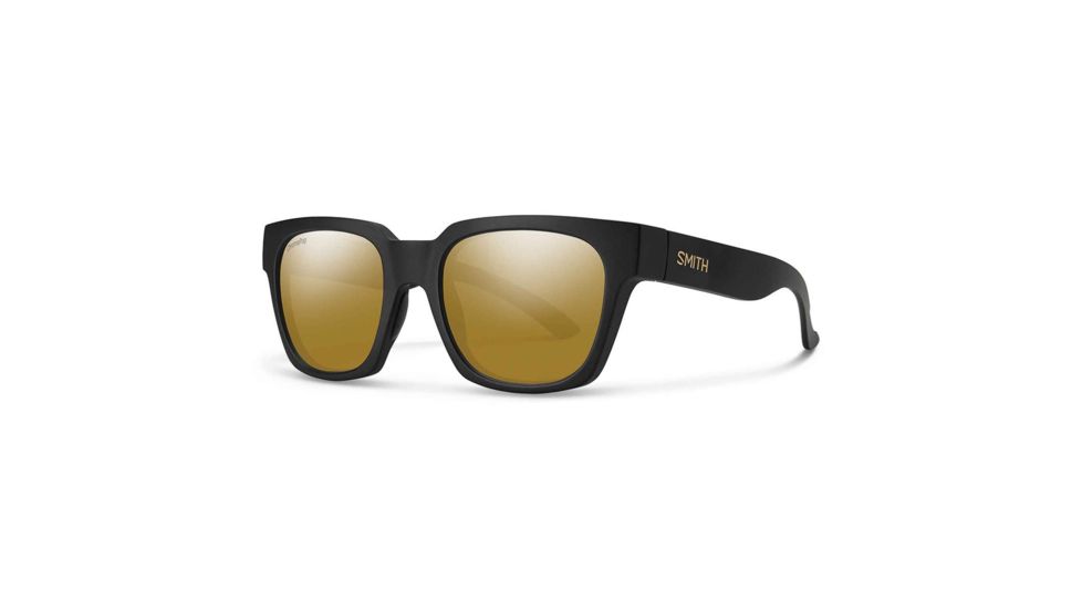 Smith Optics Comstock Single Vision Prescription Sunglasses, David Luiz Frame, Polarized, CMCPBZMDLSV