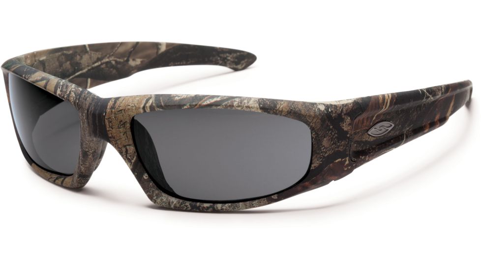 Smith Optics Elite Hudson Tactical Sunglasses, Realtree A/P, Gray HUTPCGYAP
