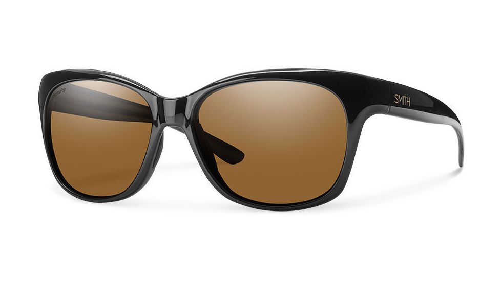 Smith Optics Feature Progressive Prescription Sunglasses, Black Frame, Polarized, FECPBRBKPR