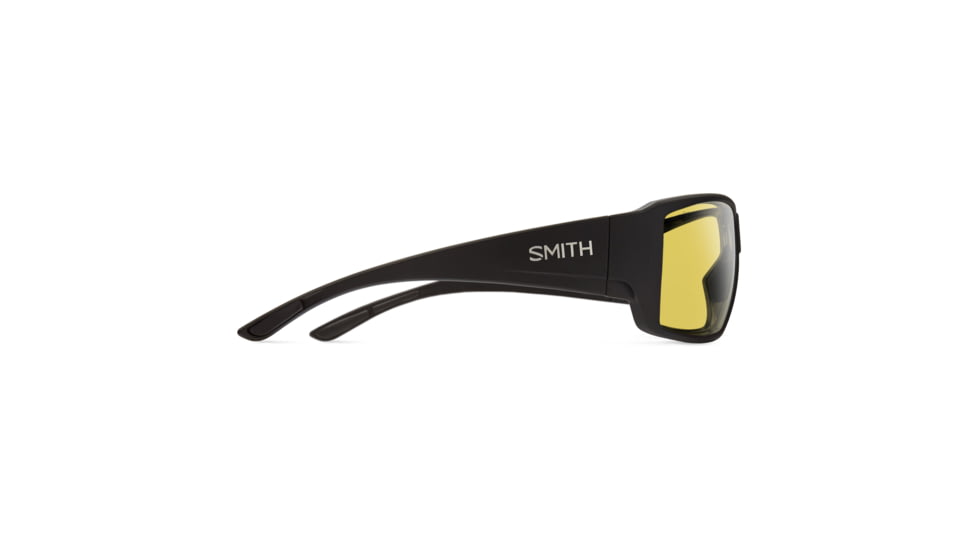 Smith Optics Guides Choice Sunglasses, Matte Black Frame, Polarized Low Light Yellow Lens, 20494700362L5