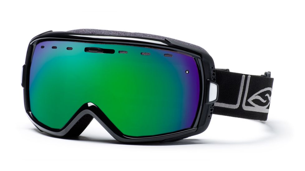 Smith Heiress Goggles, Black Foundation, Green Sol X Mirror HR6NXFK10