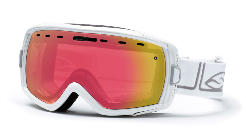 Smith Heiress Goggles, White Foundation, Red Sensor Mirror HR6RZFW10