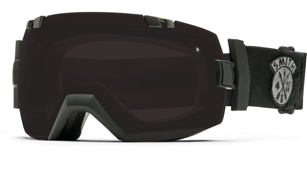 Smith Optics I/OX Goggle Black Sabotage Frame/Blackout/Red Sensor Lens IL7BKKS15