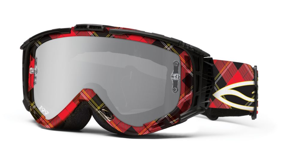 Smith Optics Intake Graphic Series Motor Sport Goggles - Pastrana Red frame, Sensor Mirror lens IG1PMTP10