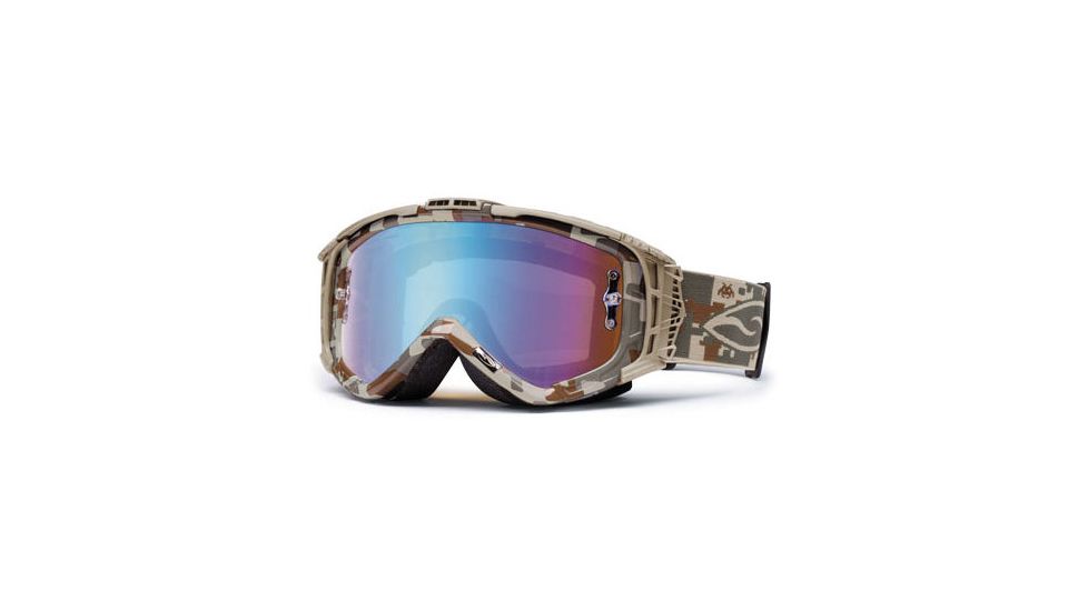Smith Optics Intake Graphic MotoSport Goggles - Khamo frame, Sensor Mirror lens